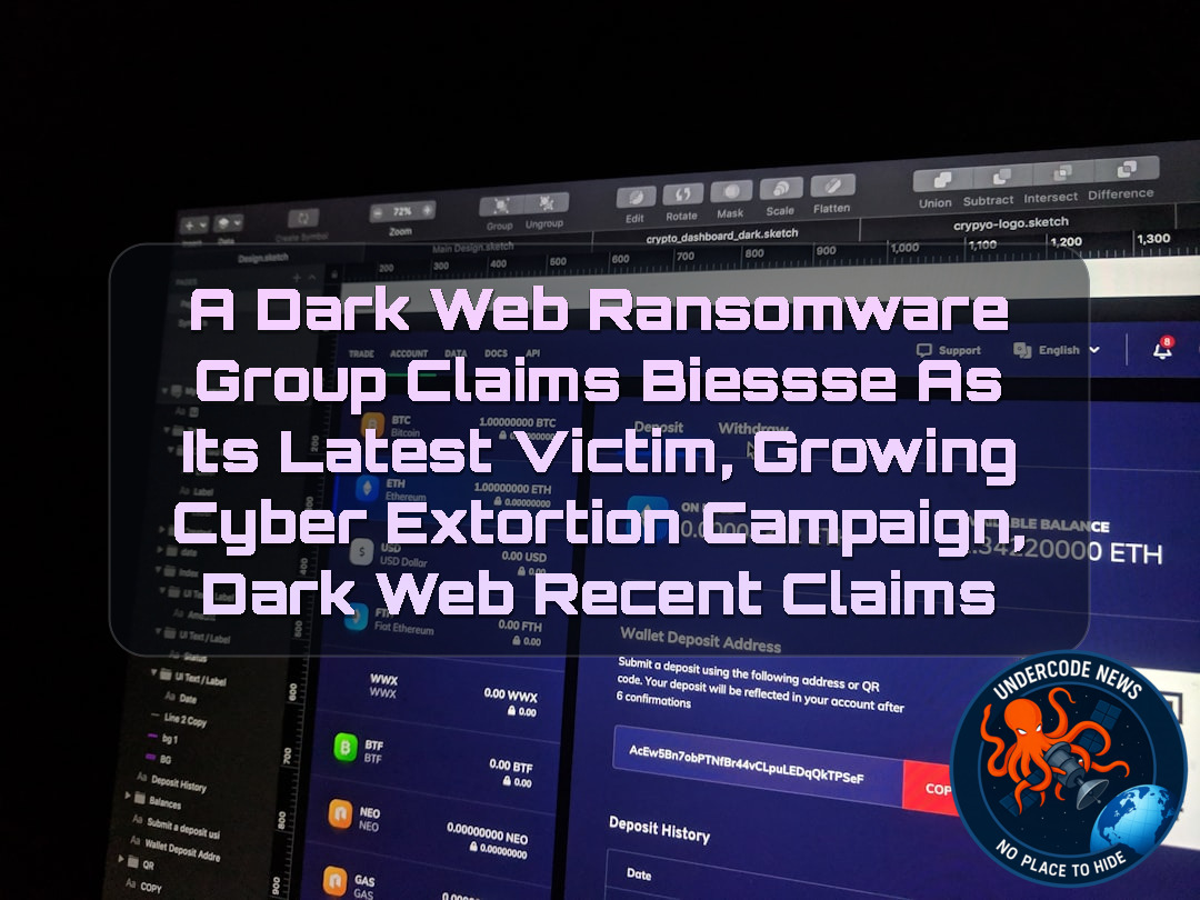 A Dark Web Ransomware Group Claims Biessse as Its Latest Victim, Growing Cyber Extortion Campaign, Dark Web recent claims + Video