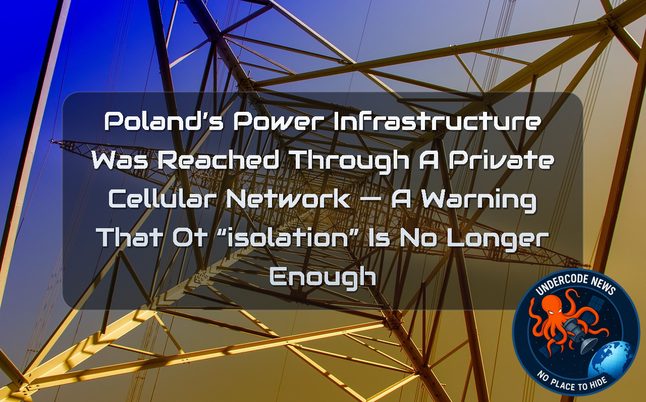 Poland’s Power Infrastructure Was Reached Through a Private Cellular Network — A Warning That OT “Isolation” Is No Longer Enough