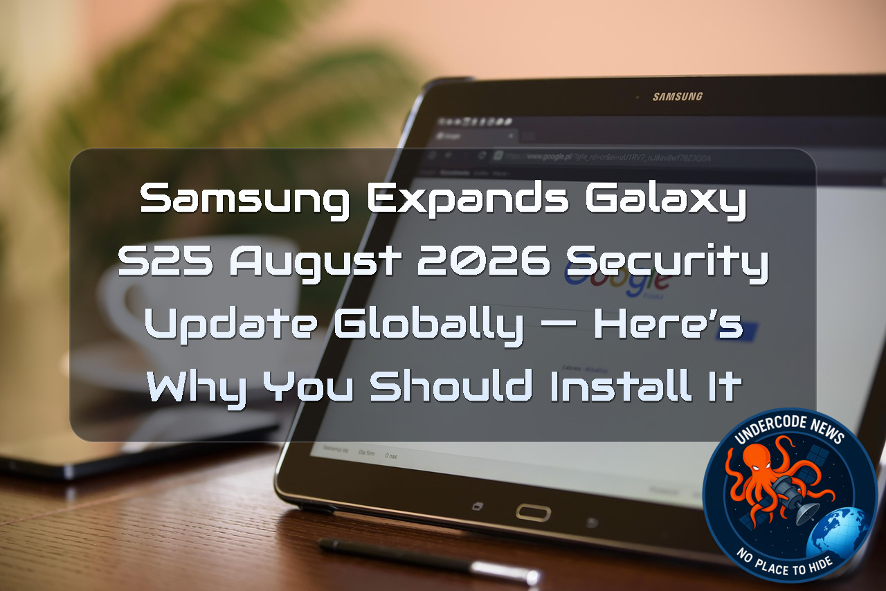 Samsung Expands Galaxy S25 August 2026 Security Update Globally — Here’s Why You Should Install It + Video