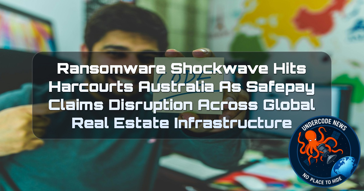 Ransomware Shockwave Hits Harcourts Australia as Safepay Claims Disruption Across Global Real Estate Infrastructure + Video