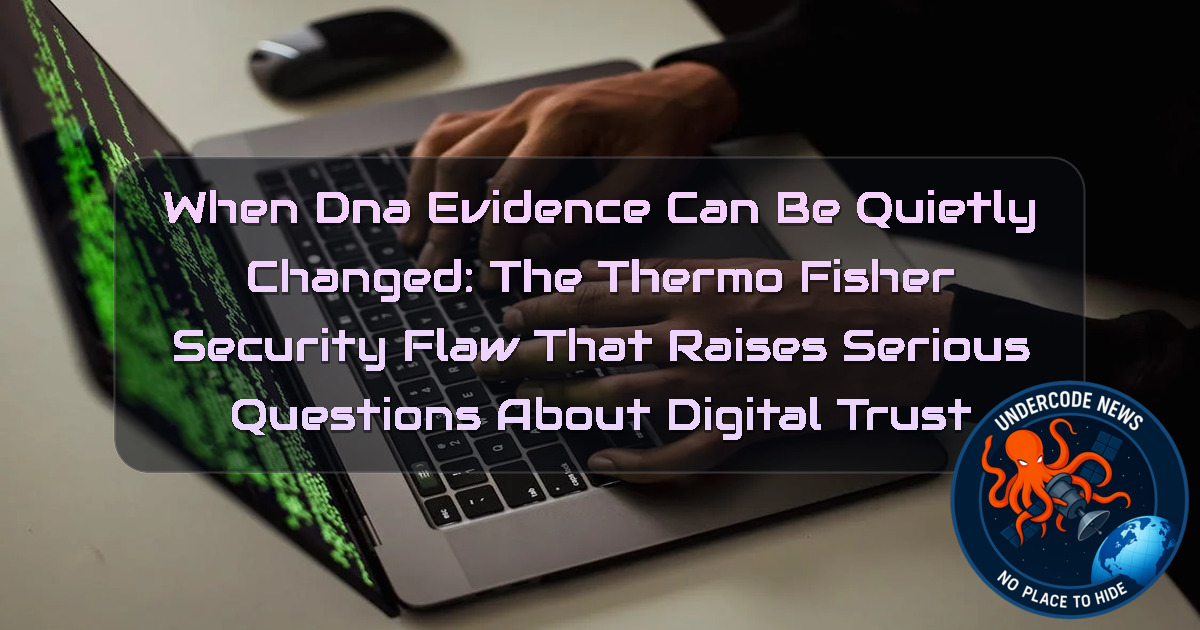 When DNA Evidence Can Be Quietly Changed: The Thermo Fisher Security Flaw That Raises Serious Questions About Digital Trust