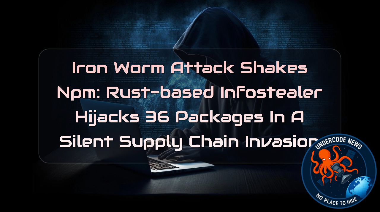 IronWorm Attack Shakes npm: Rust-Based Infostealer Hijacks 36 Packages in a Silent Supply Chain Invasion