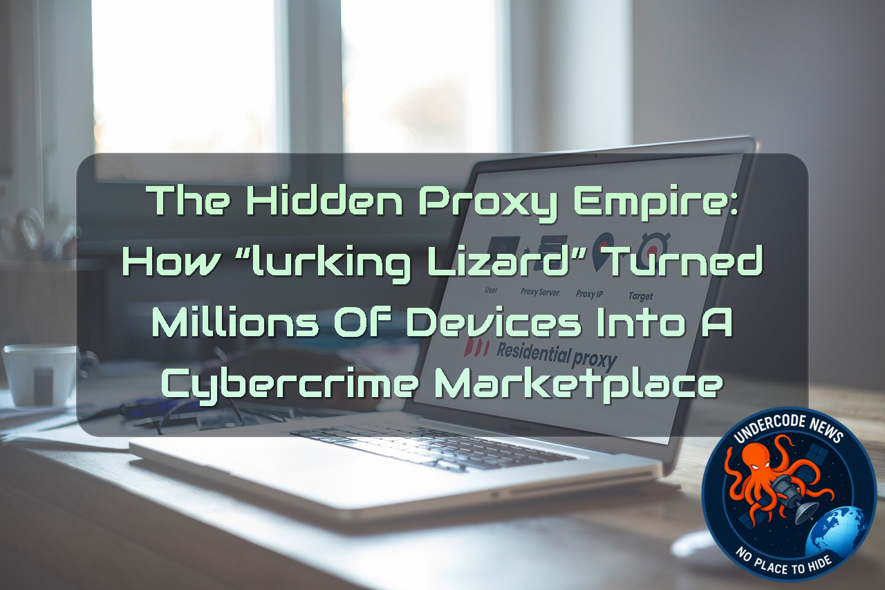 The Hidden Proxy Empire: How “Lurking Lizard” Turned Millions of Devices Into a Cybercrime Marketplace