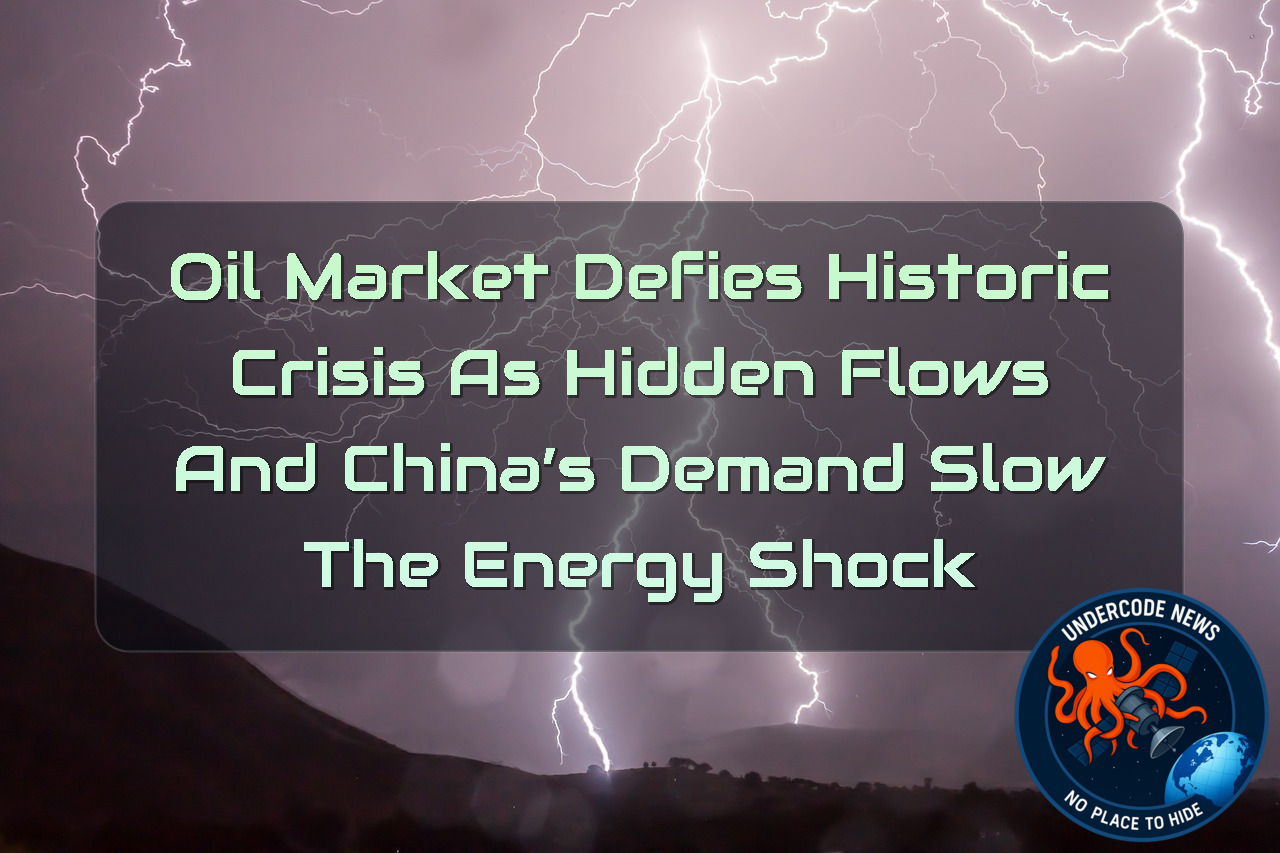 Oil Market Defies Historic Crisis as Hidden Flows and China’s Demand Slow the Energy Shock + Video