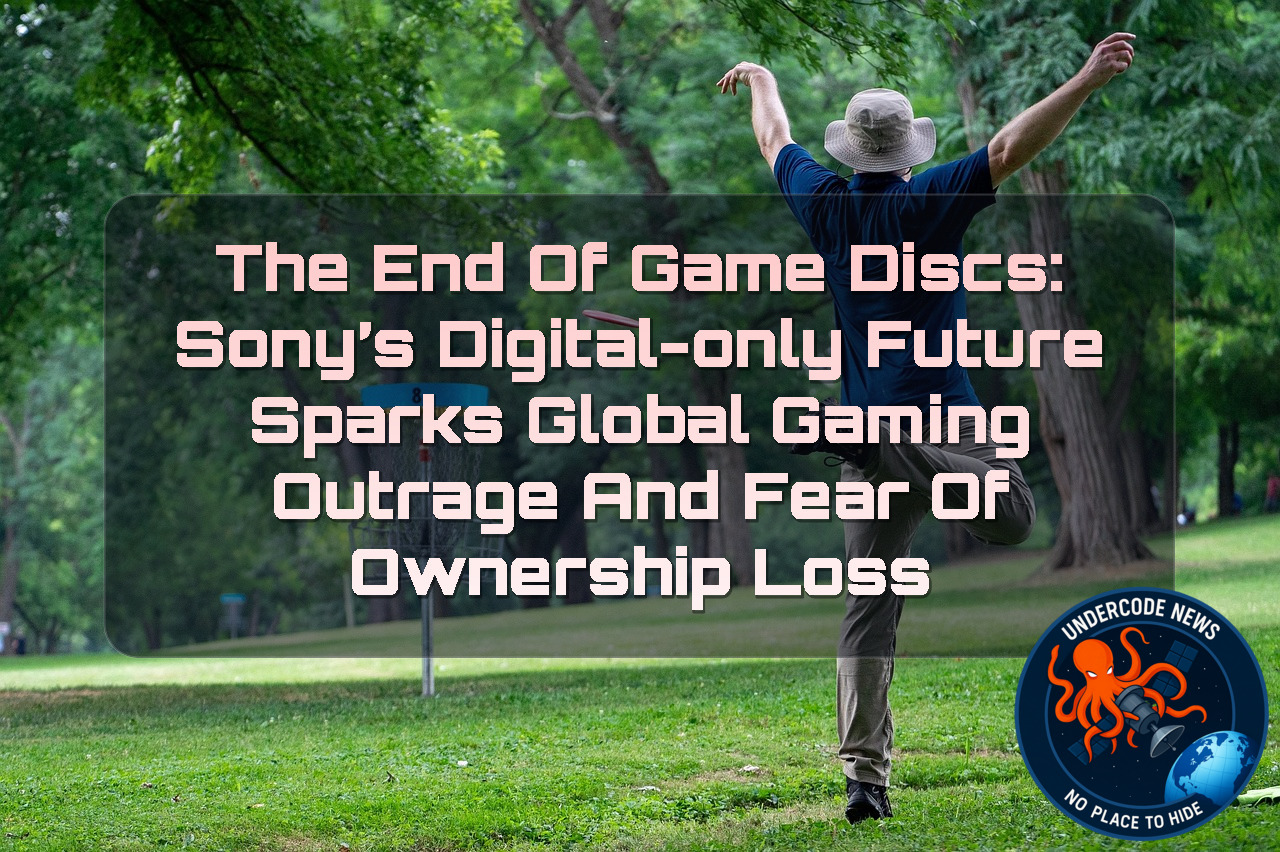 THE END OF GAME DISCS: SONY’S DIGITAL-ONLY FUTURE SPARKS GLOBAL GAMING OUTRAGE AND FEAR OF OWNERSHIP LOSS + Video