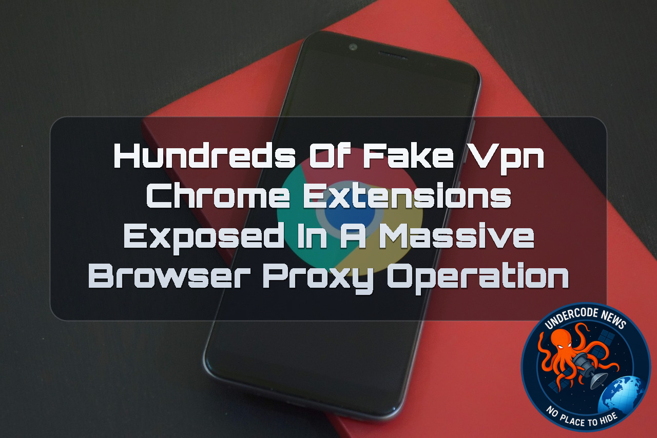Hundreds of Fake VPN Chrome Extensions Exposed in a Massive Browser Proxy Operation + Video