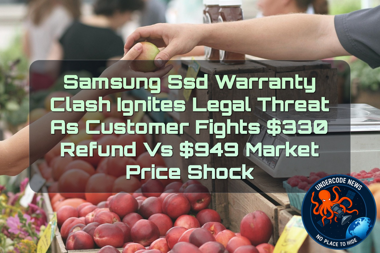 Samsung SSD Warranty Clash Ignites Legal Threat as Customer Fights 30 Refund vs 49 Market Price Shock + Video