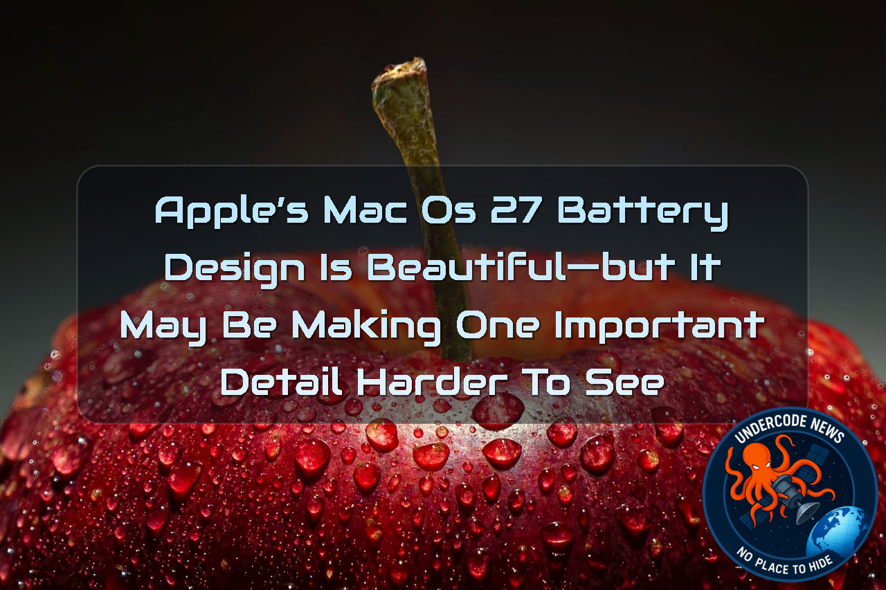 Apple’s macOS 27 Battery Design Is Beautiful—But It May Be Making One Important Detail Harder to See + Video