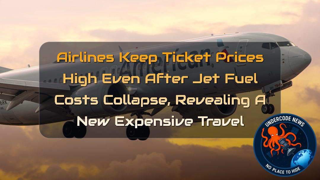 Airlines Keep Ticket Prices High Even After Jet Fuel Costs Collapse, Revealing a New Expensive Travel + Video