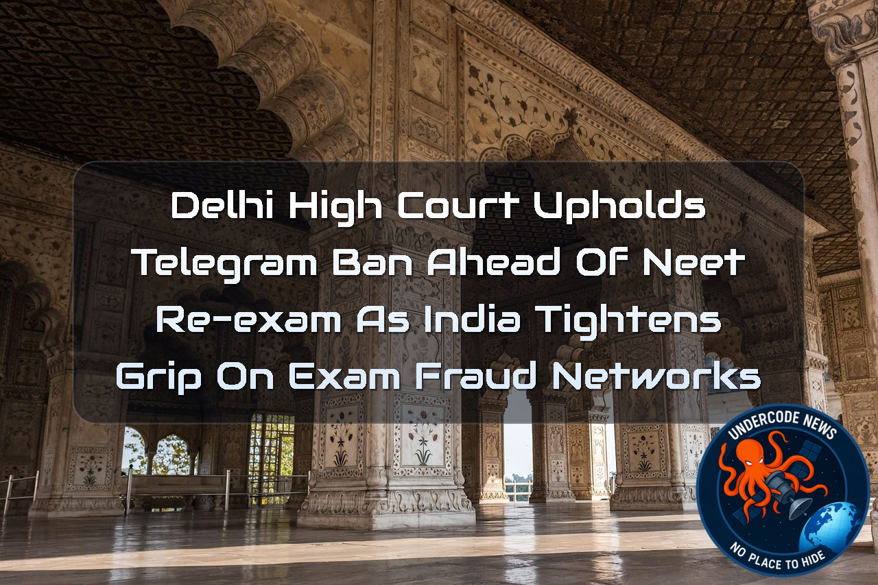 Delhi High Court Upholds Telegram Ban Ahead of NEET Re-Exam as India Tightens Grip on Exam Fraud Networks + Video