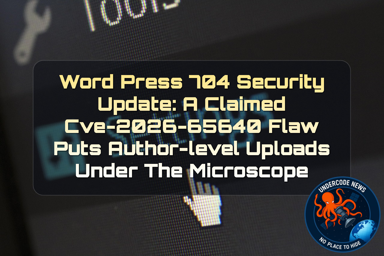 WordPress 704 Security Update: A Claimed CVE-2026-65640 Flaw Puts Author-Level Uploads Under the Microscope + Video