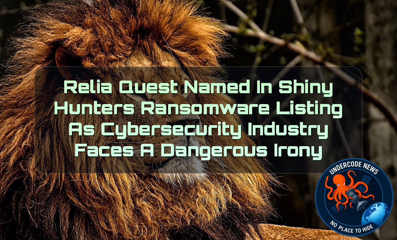 ReliaQuest Named in ShinyHunters Ransomware Listing as Cybersecurity Industry Faces a Dangerous Irony + Video