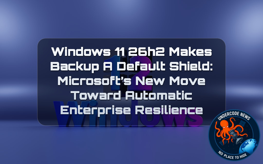 Windows 11 26H2 Makes Backup a Default Shield: Microsoft’s New Move Toward Automatic Enterprise Resilience + Video