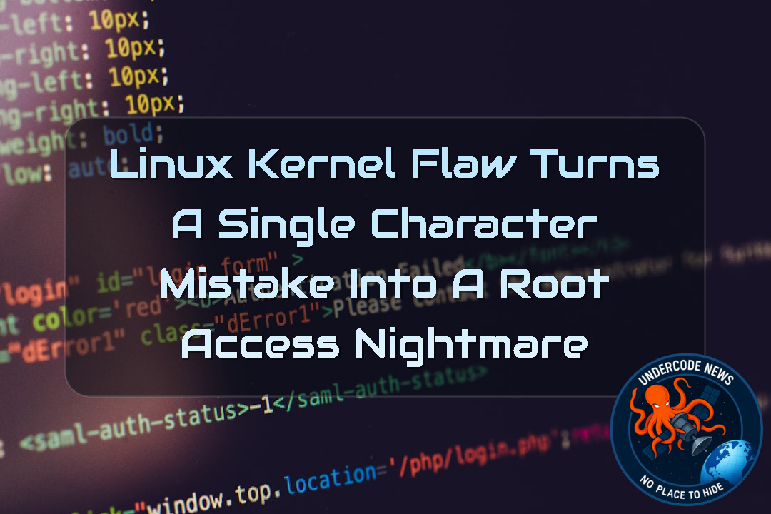 Linux Kernel Flaw Turns a Single Character Mistake Into a Root Access Nightmare