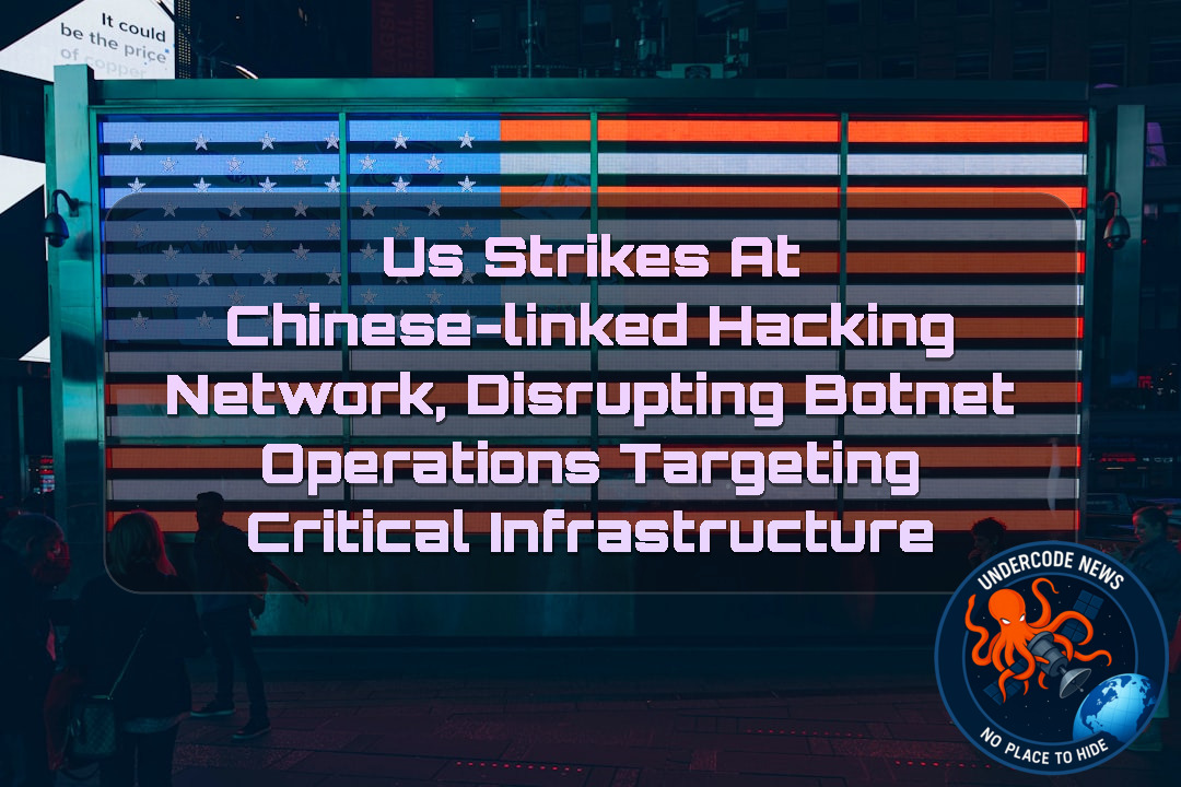 US Strikes at Chinese-Linked Hacking Network, Disrupting Botnet Operations Targeting Critical Infrastructure + Video