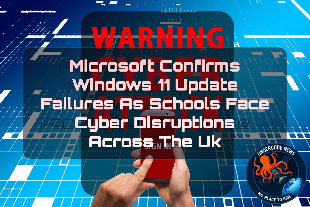 Microsoft Confirms Windows 11 Update Failures as Schools Face Cyber Disruptions Across the UK + Video