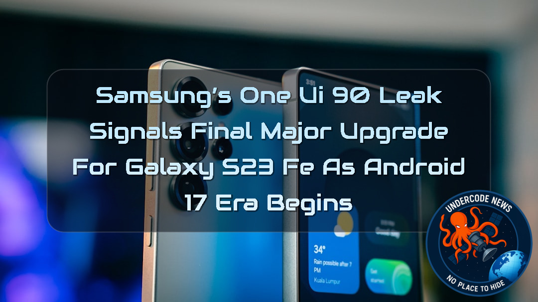 Samsung’s One UI 90 Leak Signals Final Major Upgrade for Galaxy S23 FE as Android 17 Era Begins + Video