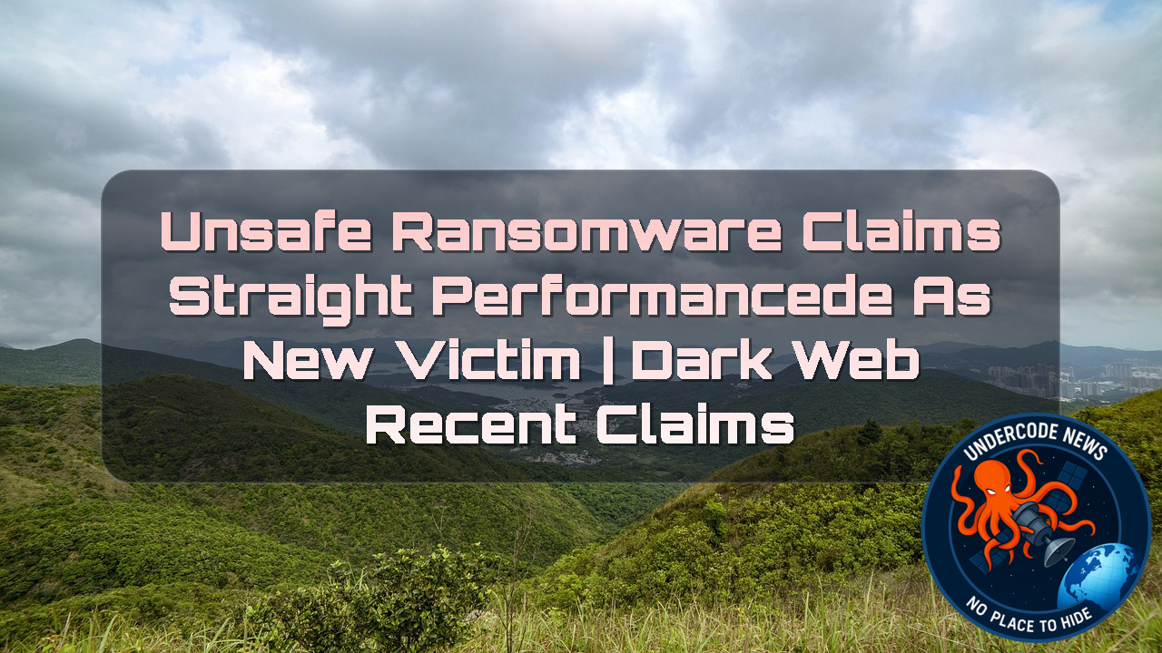 Unsafe Ransomware Claims StraightPerformancede as New Victim | Dark Web Recent Claims + Video