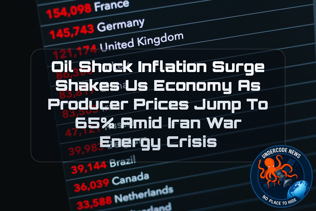 Oil Shock Inflation Surge Shakes US Economy as Producer Prices Jump to 65% Amid Iran War Energy Crisis + Video