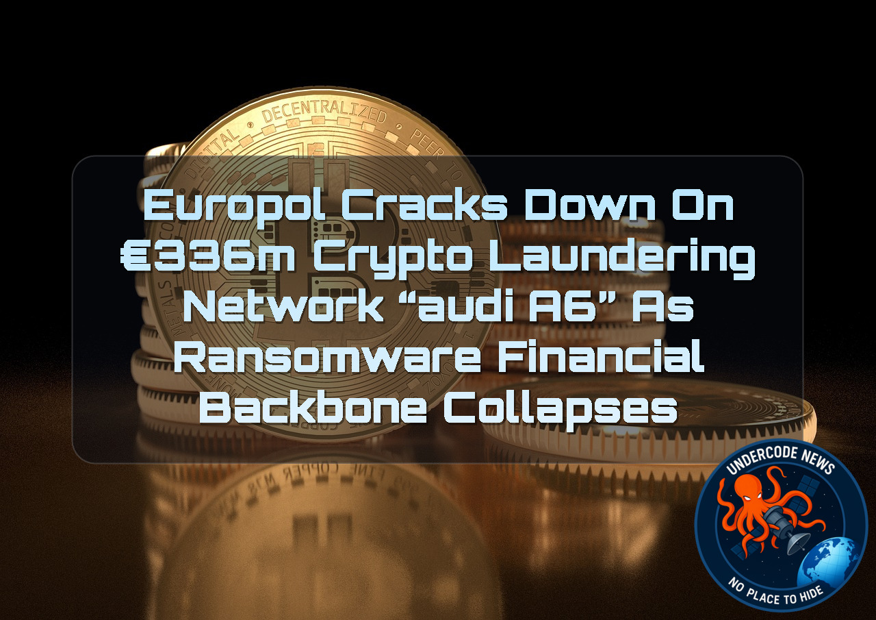 Europol Cracks Down on €336M Crypto Laundering Network “AudiA6” as Ransomware Financial Backbone Collapses