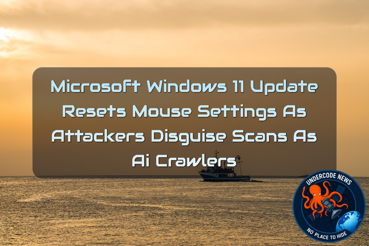 Microsoft Windows 11 Update Resets Mouse Settings as Attackers Disguise Scans as AI Crawlers + Video