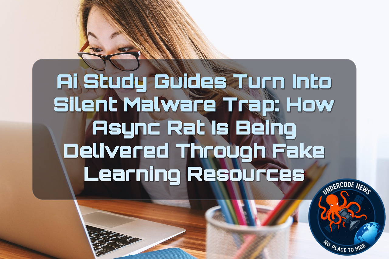 AI Study Guides Turn Into Silent Malware Trap: How AsyncRAT Is Being Delivered Through Fake Learning Resources