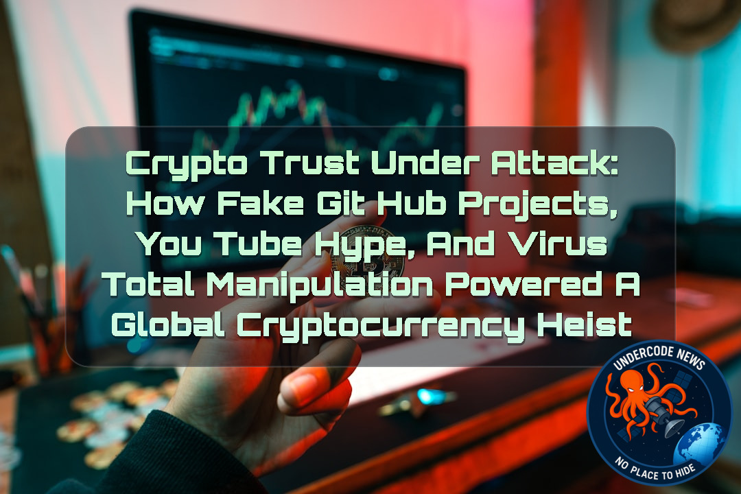 Crypto Trust Under Attack: How Fake GitHub Projects, YouTube Hype, and VirusTotal Manipulation Powered a Global Cryptocurrency Heist + Video
