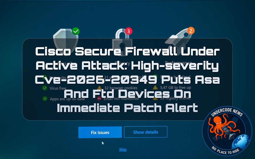 Cisco Secure Firewall Under Active Attack: High-Severity CVE-2026-20349 Puts ASA and FTD Devices on Immediate Patch Alert + Video
