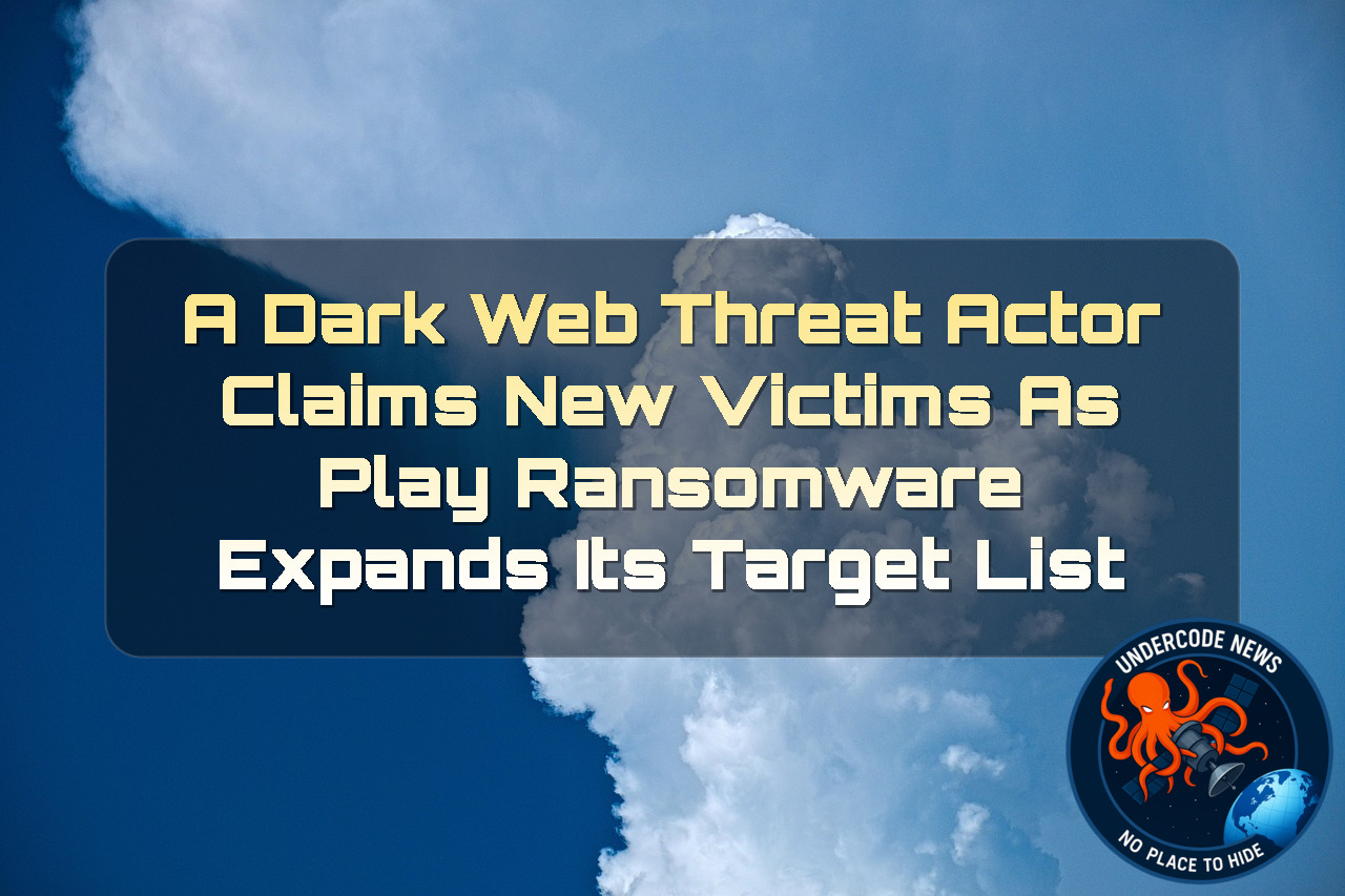 A DarkWeb Threat Actor Claims New Victims as Play Ransomware Expands Its Target List + Video
