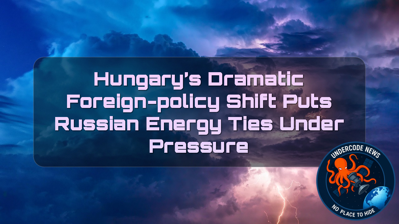 Hungary’s Dramatic Foreign-Policy Shift Puts Russian Energy Ties Under Pressure + Video