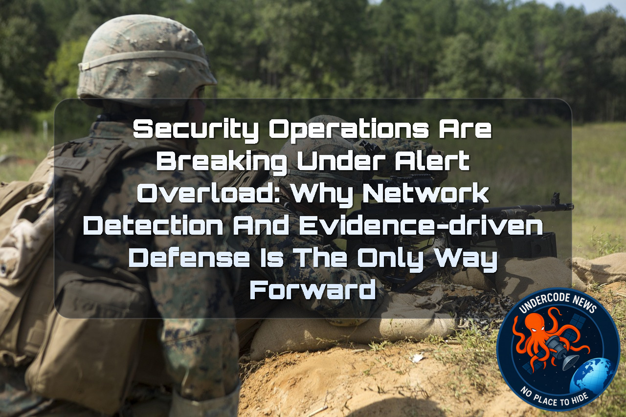 Security Operations Are Breaking Under Alert Overload: Why Network Detection and Evidence-Driven Defense Is the Only Way Forward + Video