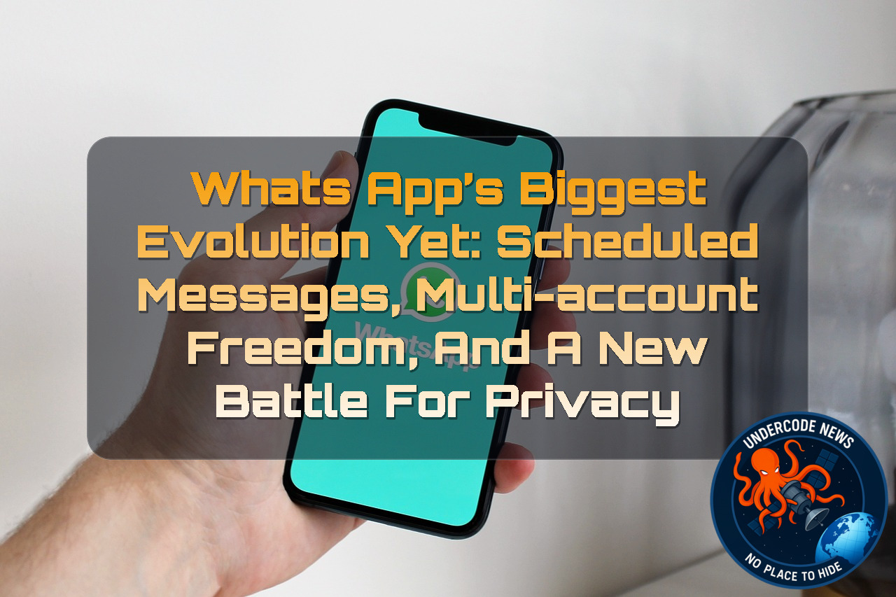 WhatsApp’s Biggest Evolution Yet: Scheduled Messages, Multi-Account Freedom, and a New Battle for Privacy + Video
