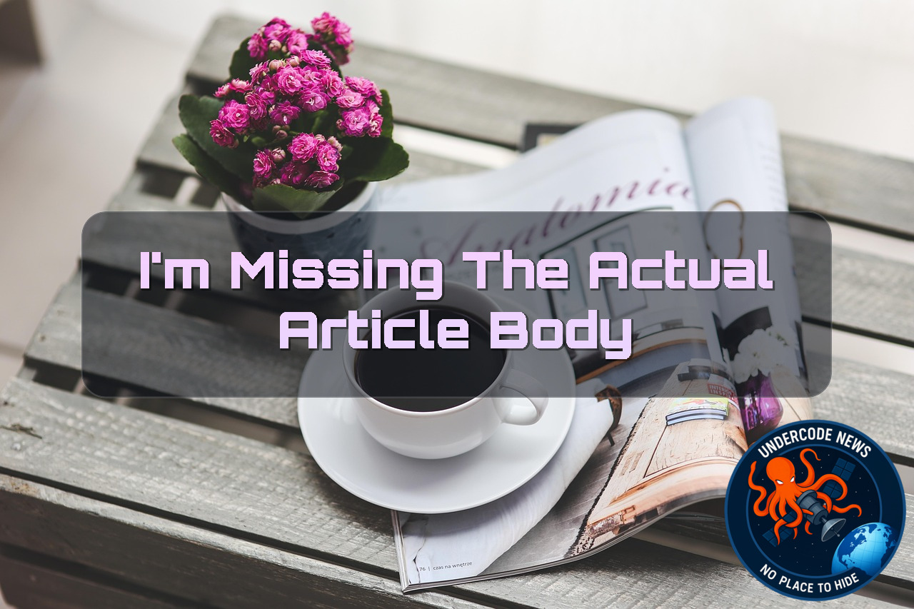 I’m missing the actual article body + Video