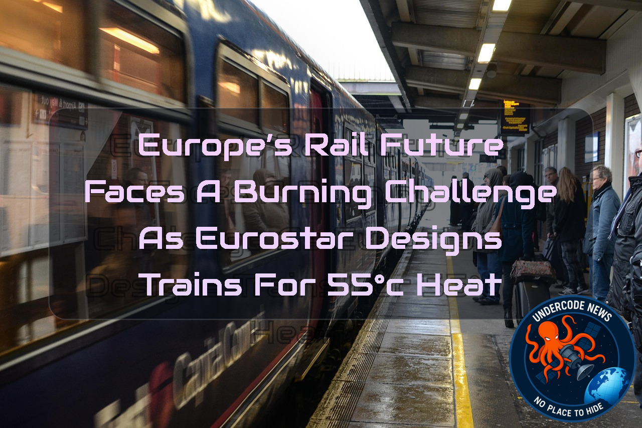 Europe’s Rail Future Faces a Burning Challenge as Eurostar Designs Trains for 55°C Heat + Video