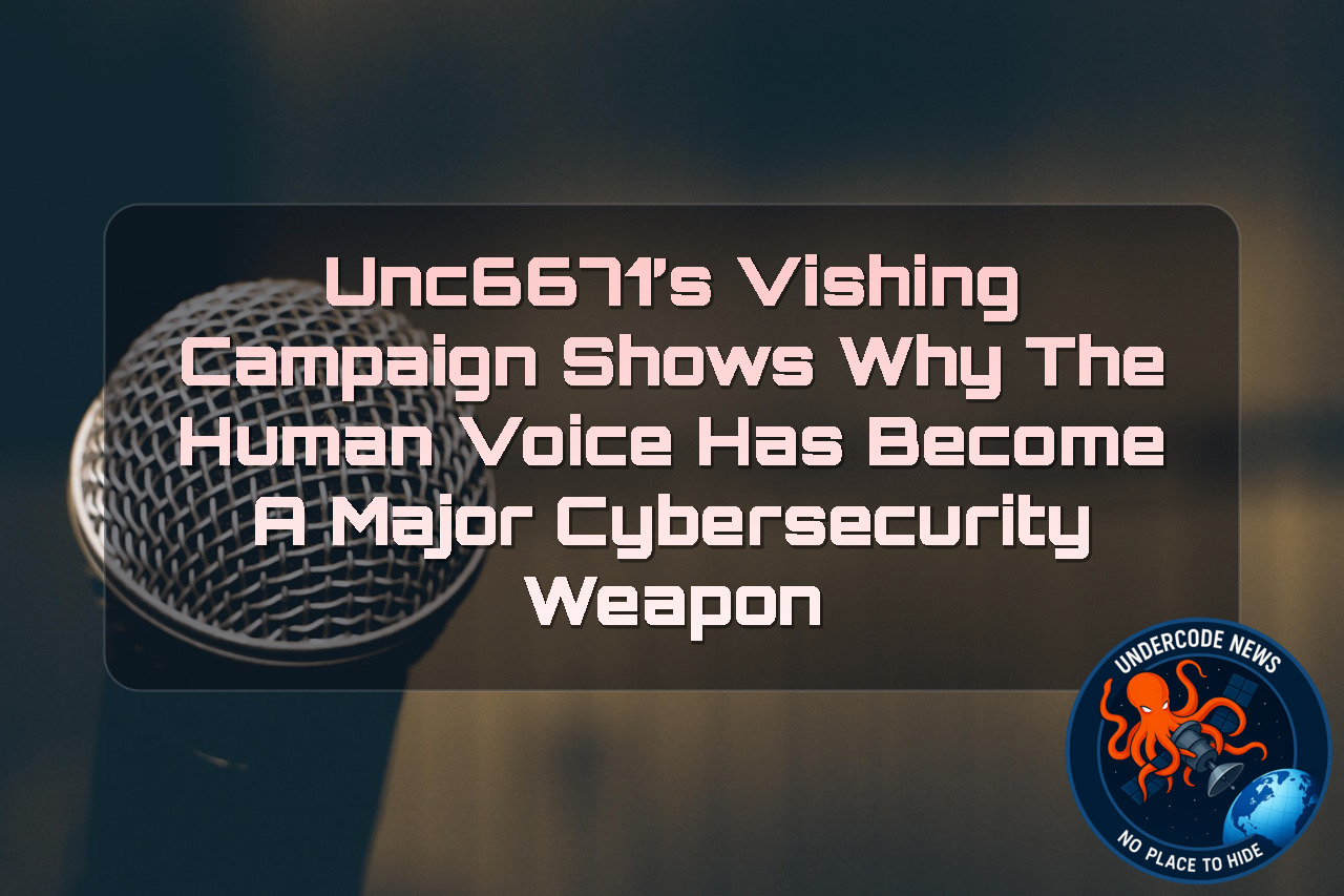 UNC6671’s Vishing Campaign Shows Why the Human Voice Has Become a Major Cybersecurity Weapon + Video
