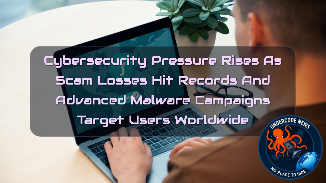 Cybersecurity Pressure Rises as Scam Losses Hit Records and Advanced Malware Campaigns Target Users Worldwide + Video