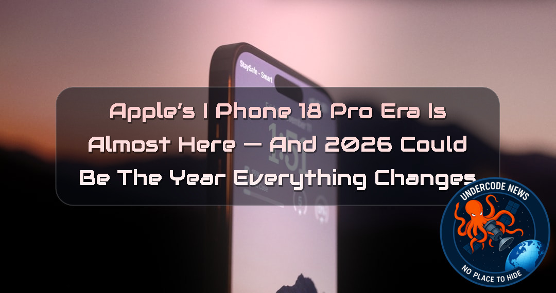 Apple’s iPhone 18 Pro Era Is Almost Here — And 2026 Could Be the Year Everything Changes + Video