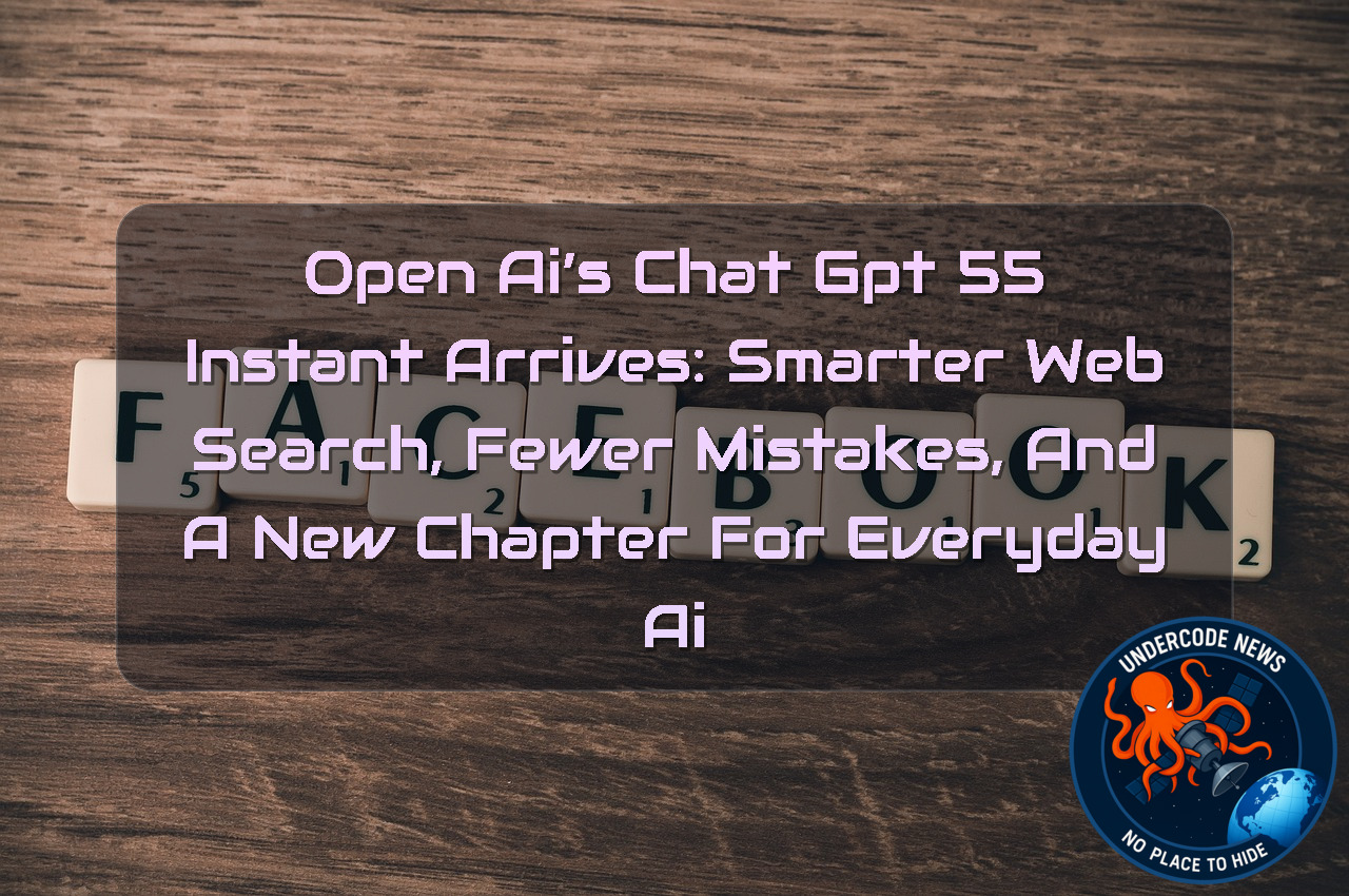 OpenAI’s ChatGPT 55 Instant Arrives: Smarter Web Search, Fewer Mistakes, and a New Chapter for Everyday AI + Video