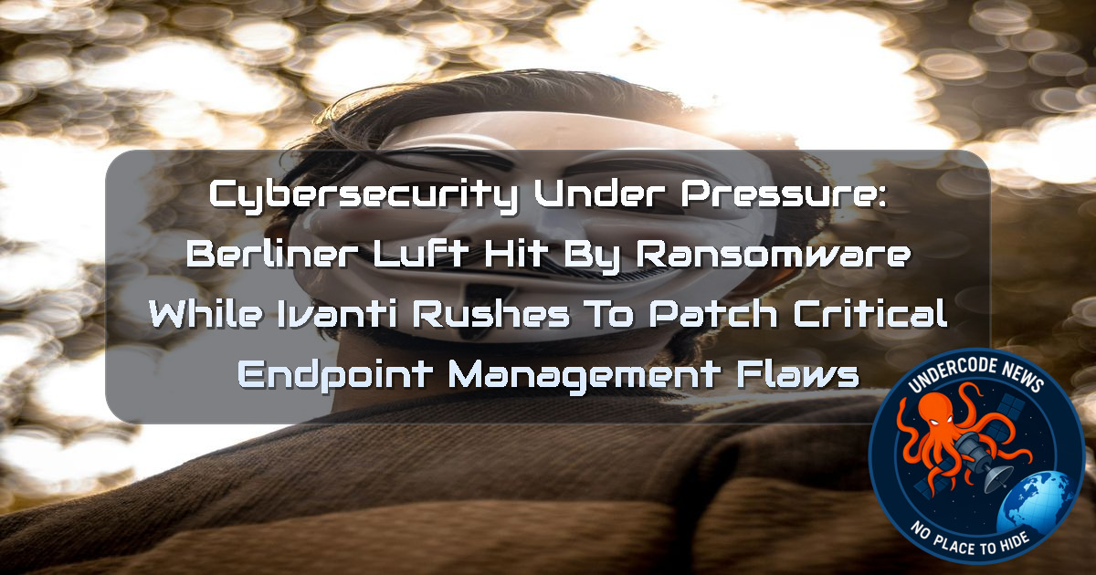 Cybersecurity Under Pressure: BerlinerLuft Hit by Ransomware While Ivanti Rushes to Patch Critical Endpoint Management Flaws + Video