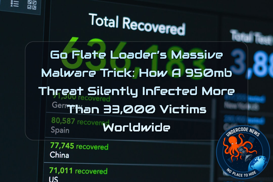 GoFlateLoader’s Massive Malware Trick: How a 950MB Threat Silently Infected More Than 33,000 Victims Worldwide + Video