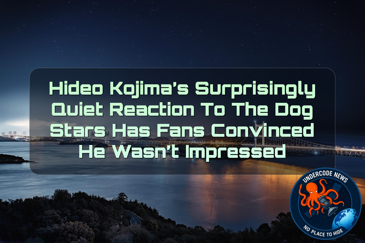 Hideo Kojima’s Surprisingly Quiet Reaction to The Dog Stars Has Fans Convinced He Wasn’t Impressed + Video