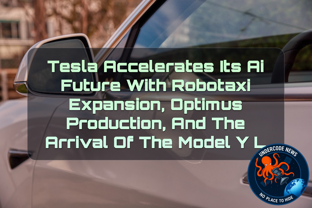 Tesla Accelerates Its AI Future With Robotaxi Expansion, Optimus Production, and the Arrival of the Model Y L + Video