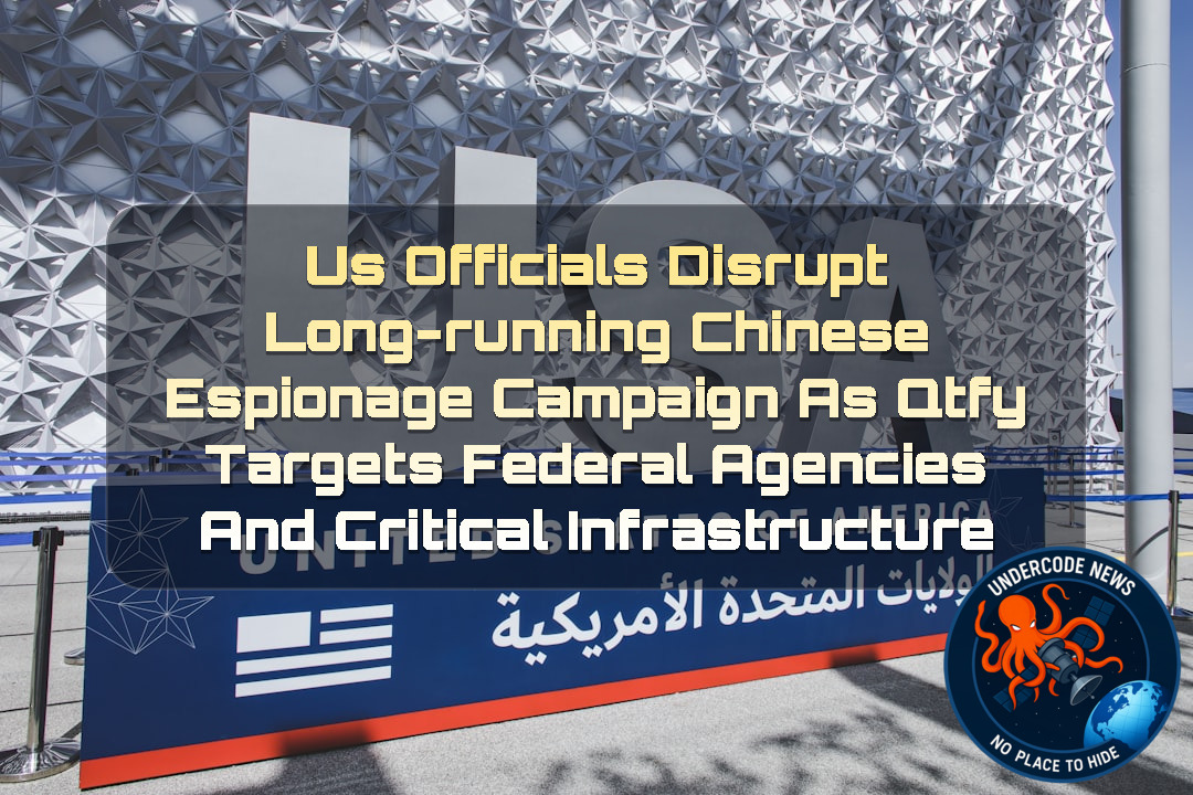 US Officials Disrupt Long-Running Chinese Espionage Campaign as QTFY Targets Federal Agencies and Critical Infrastructure + Video