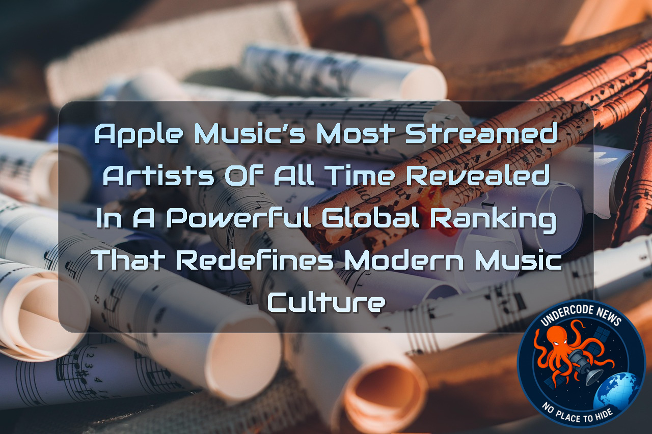 Apple Music’s Most Streamed Artists of All Time Revealed in a Powerful Global Ranking That Redefines Modern Music Culture + Video