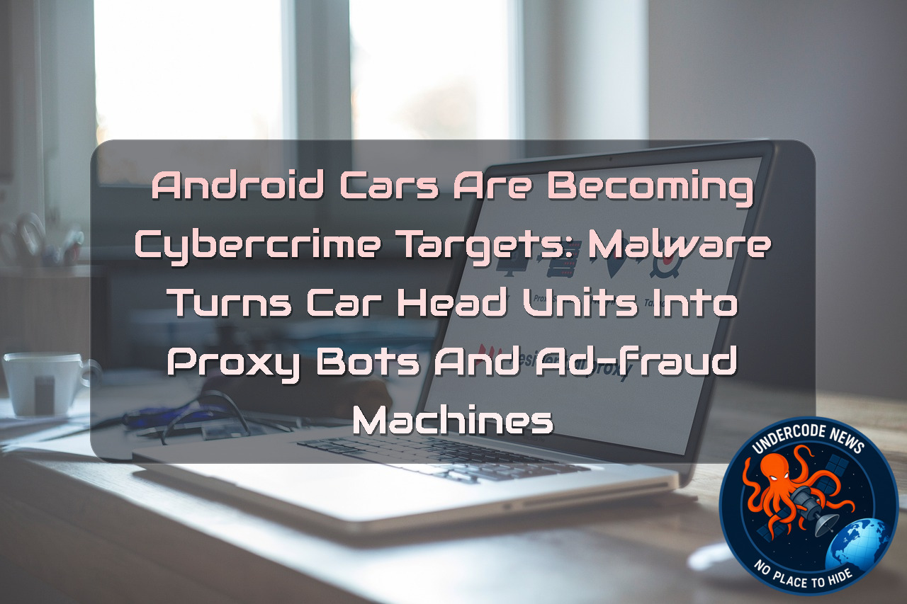 Android Cars Are Becoming Cybercrime Targets: Malware Turns Car Head Units Into Proxy Bots and Ad-Fraud Machines