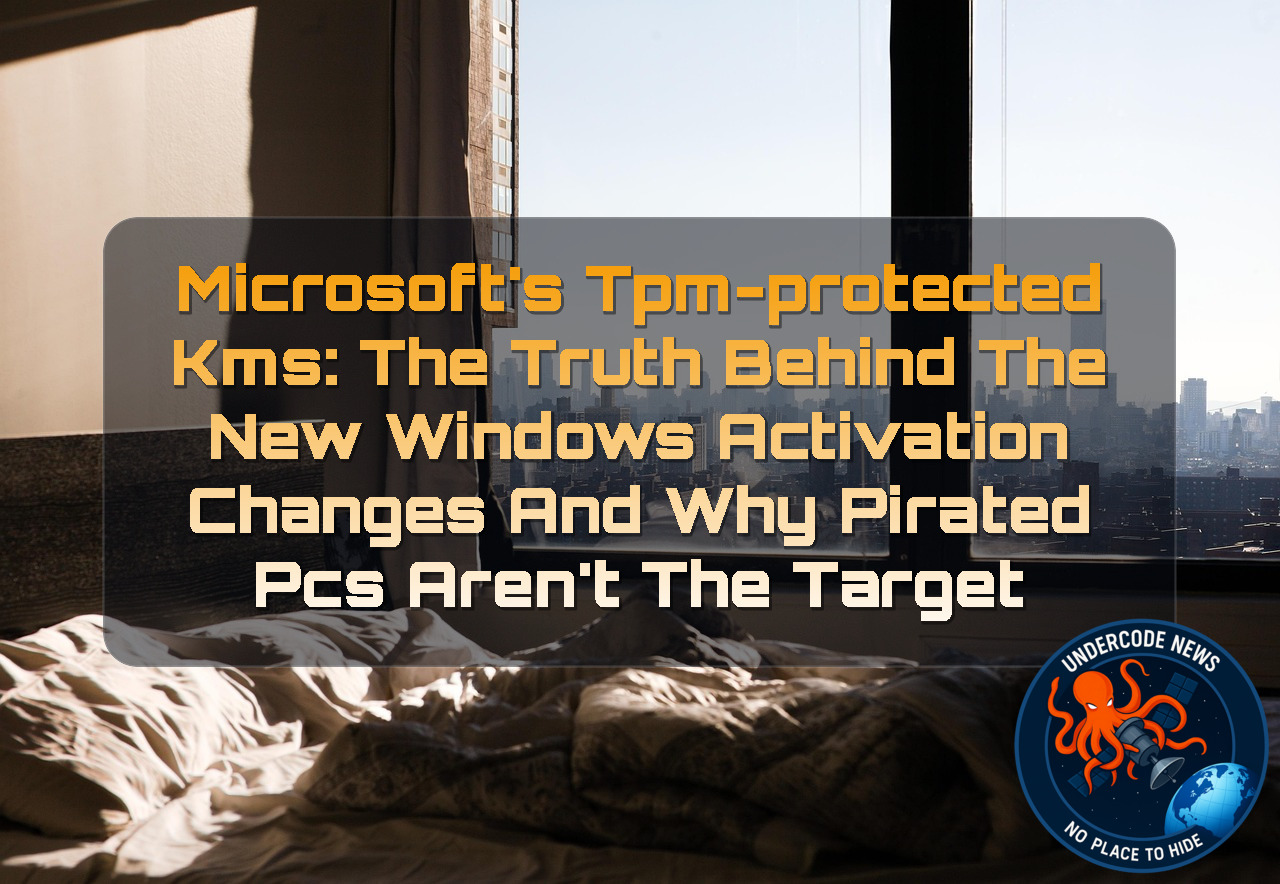 Microsoft’s TPM-Protected KMS: The Truth Behind the New Windows Activation Changes and Why Pirated PCs Aren’t the Target + Video