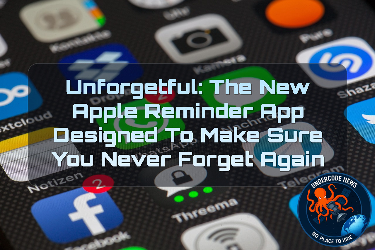 Unforgetful: The New Apple Reminder App Designed to Make Sure You Never Forget Again + Video
