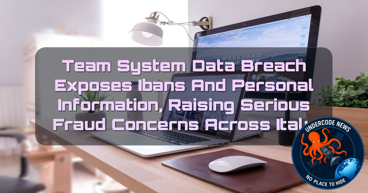 TeamSystem Data Breach Exposes IBANs and Personal Information, Raising Serious Fraud Concerns Across Italy + Video