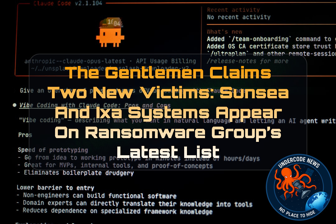 TheGentlemen Claims Two New Victims: SUNSEA and Ixa Systems Appear on Ransomware Group’s Latest List + Video