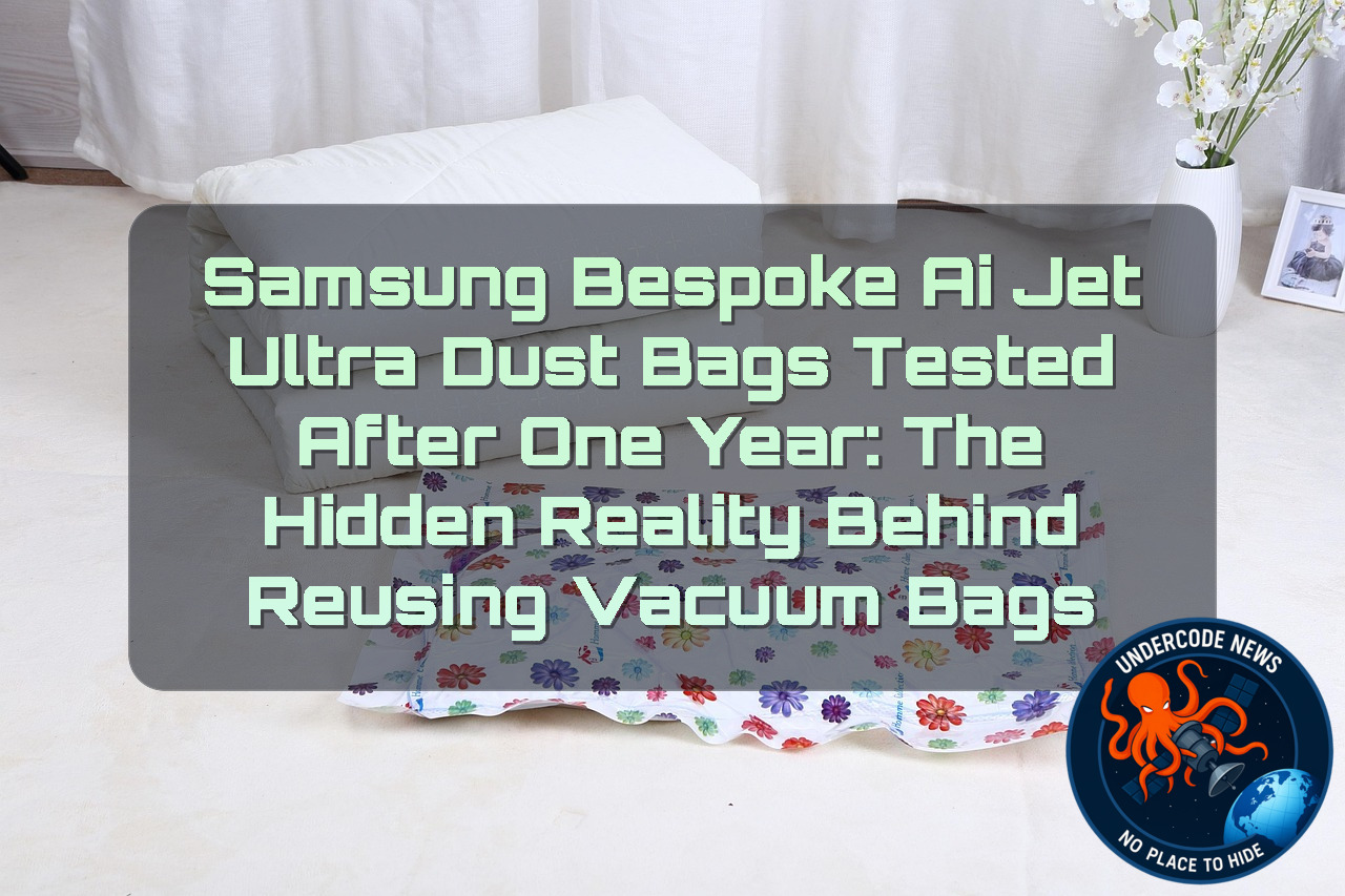 Samsung Bespoke AI Jet Ultra Dust Bags Tested After One Year: The Hidden Reality Behind Reusing Vacuum Bags + Video
